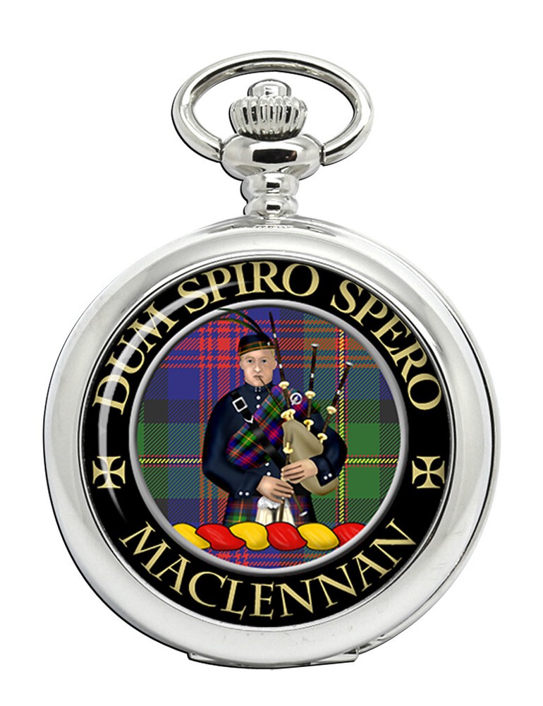 Maclennan Scottish Clan Pocket Watch
