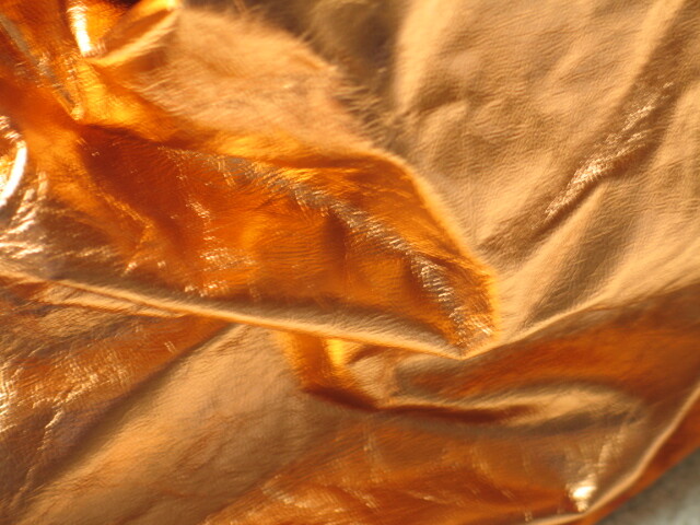 ULTRA Premium Lambskin hides Metallic Cooper