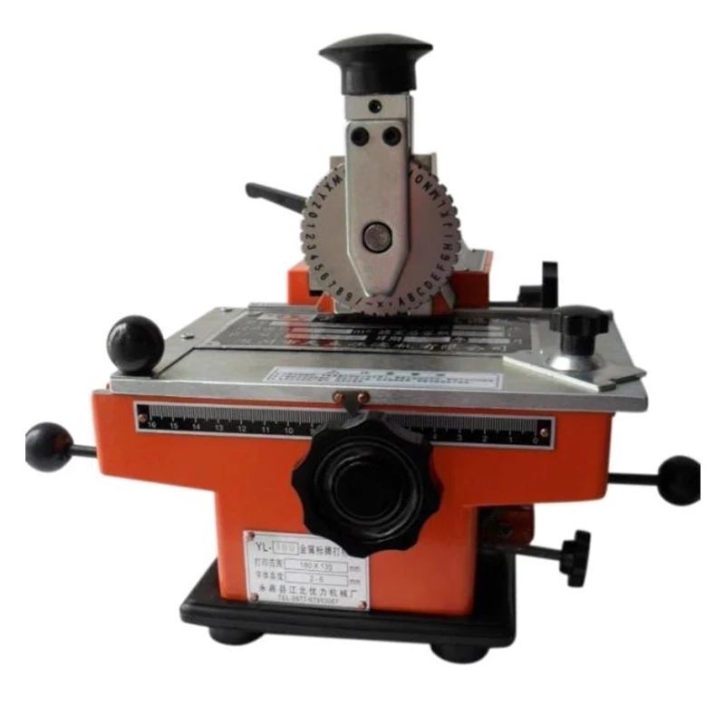Semi-automatic Pneumatic Marking Machine Nameplate Engraving Machine Embosser