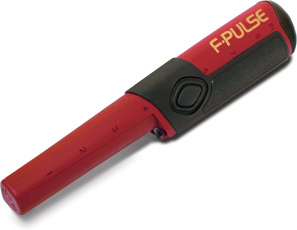 Fisher F Pulse Waterproof Pinpointer Metal Detector Red