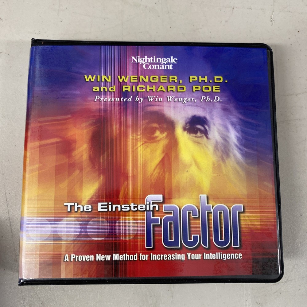 Nightingale Conant Einstein Factor CD Set Win Wenger Richard Poe Intelligence