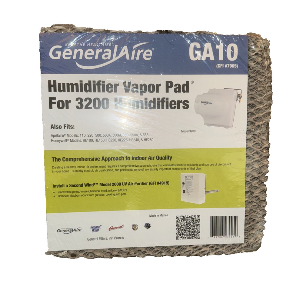 GeneralAire Humidifier Pad, 10" x 9-1/2"
