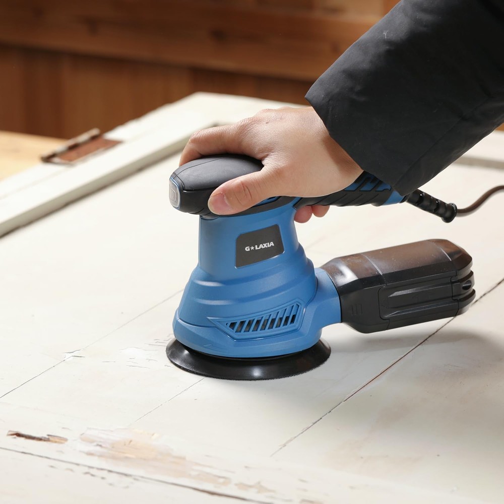 New Electric Drywall Sander Adjustable Variable Speed With Sanding Pad