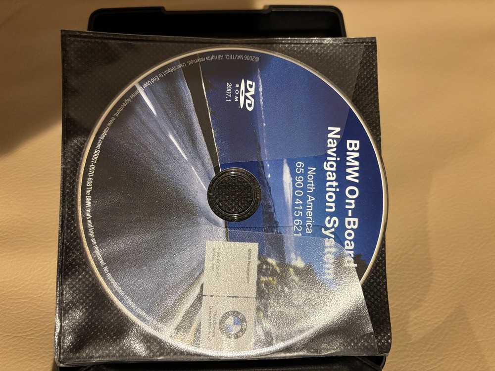 8 Disc BMW On-Board Navigation System CD DVD ROM Collection