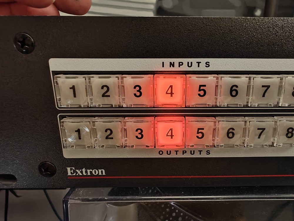 Extron DXP 44 HDMI Crosspoint / Matrix Router, Untested