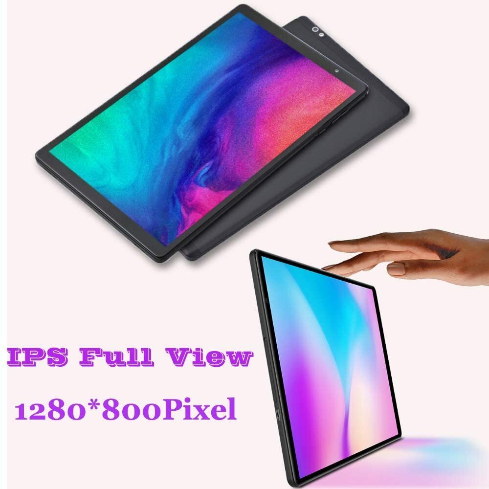 Tablet PC 10 inch Android 9,Tablet 6GB RAM 64GB Storage Octa Black