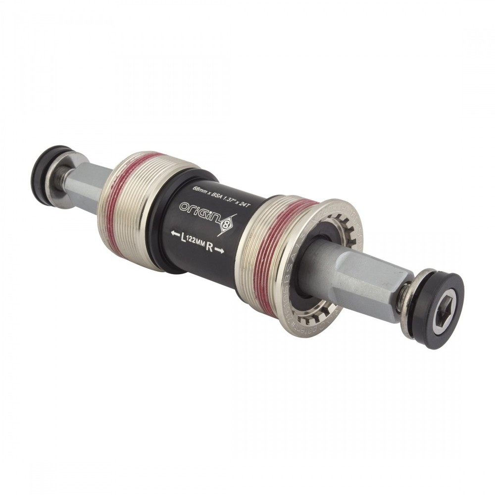 Origin8 TorqLite Square Taper BSA Bottom Bracket with Sealed Bearings, CNC