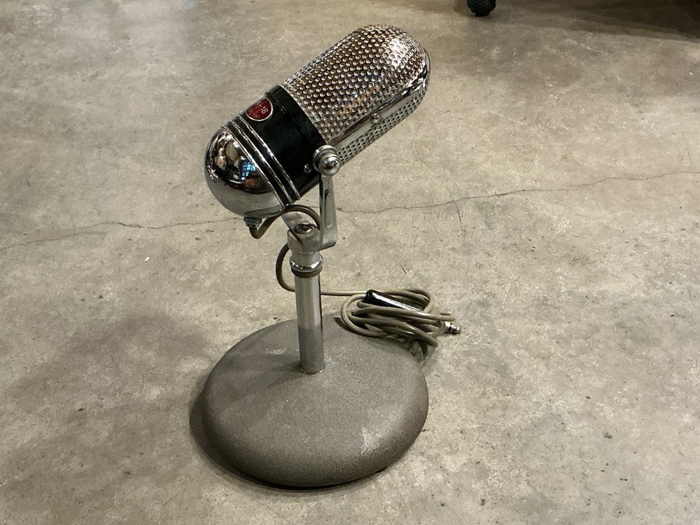 Symphony Electronics M-18 Crystal Pill Microphone TESTED VINTAGE 60s #MC1