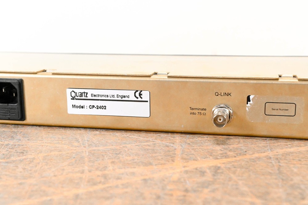 Evertz Quartz CP-2402 1RU 29-Button Remote Control Panel CG007AE