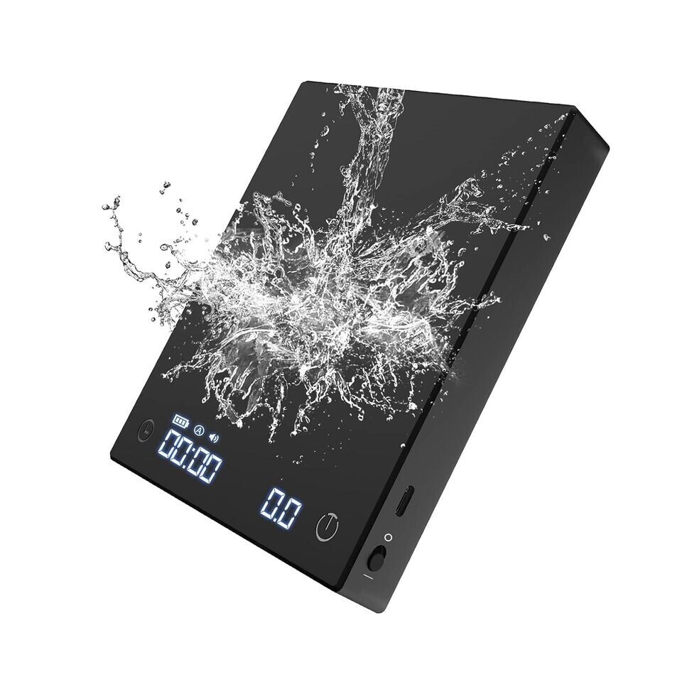 Time More Exclusive Black Mirror Basic+ Coffee Scale