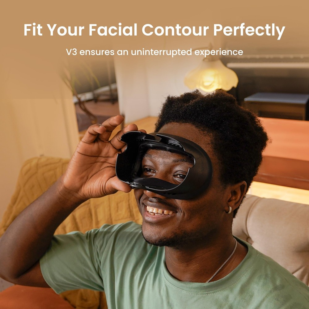 Facial Interface V3 Face Pad Compatible with Meta Quest 3 NOT for Quest 3S