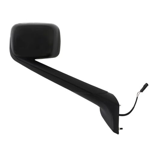 Black Hood Mirrors Assembly Compatible with 2018+ Right passenger side