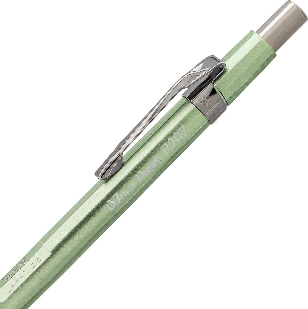 Pentel Sharp Mechanical Pencil (0.7mm) Metallic Barrels, Assorted Barrel Colors