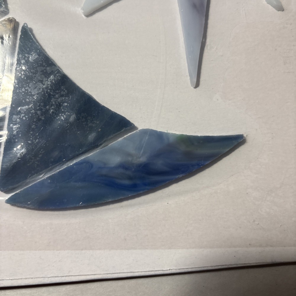 Crescent Moon Stained Glass Pre-Cut