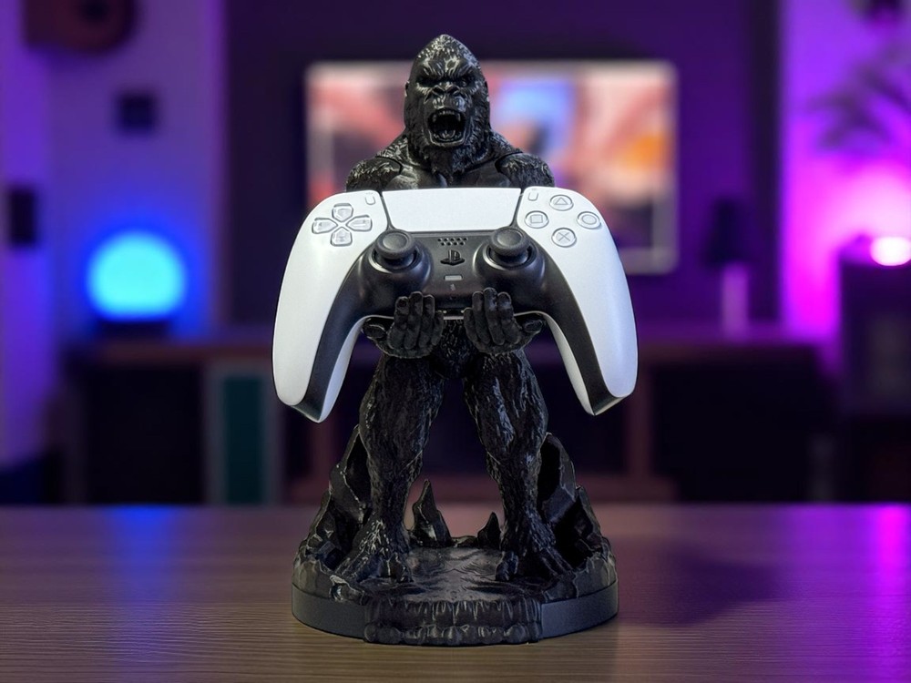 King Kong Gorilla Controller Stand for PS5 & Xbox | Universal Gamepad Holder