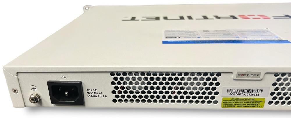 Fortinet FortiGate FG-200F Network Security Firewall (SUPPORT UNTIL 1/30/2027)