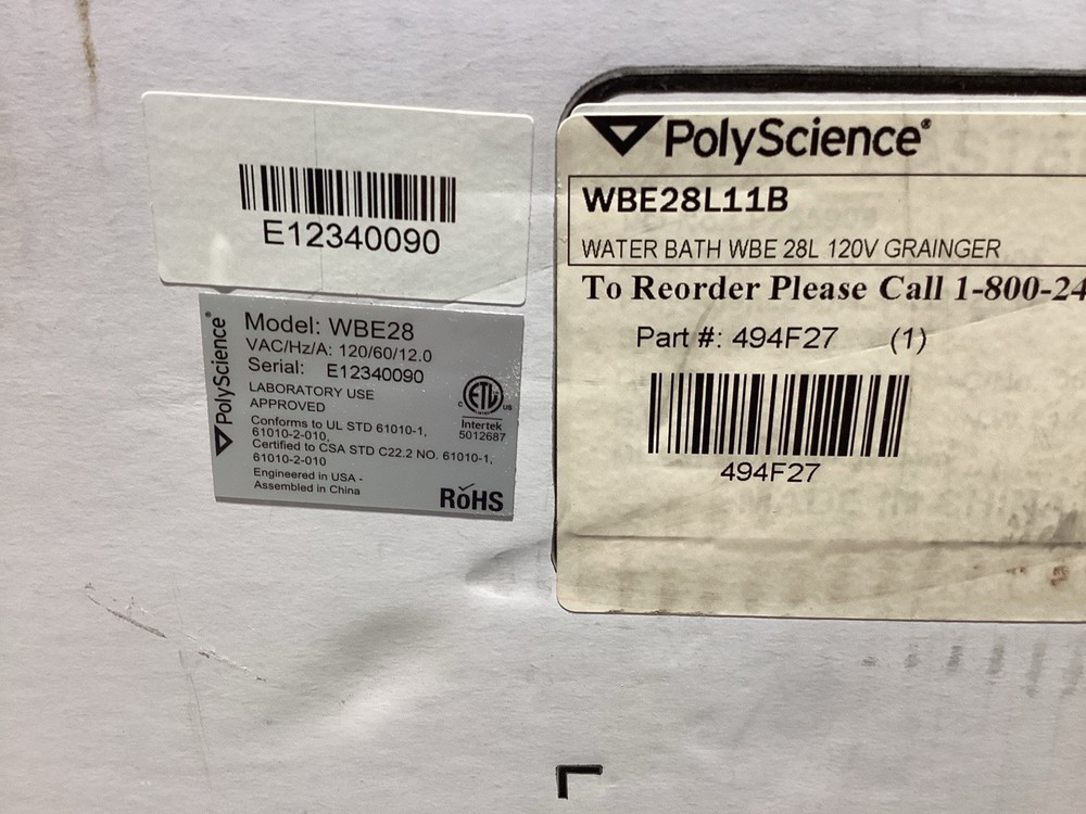 PolyScience WBE28L11B Water Bath
