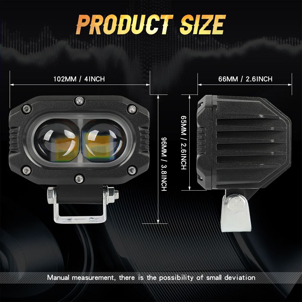 For Can-Am Maverick X3 Roof 6D 50" +7" LED Light Bar+4" Dual Color Pods Wire Kit