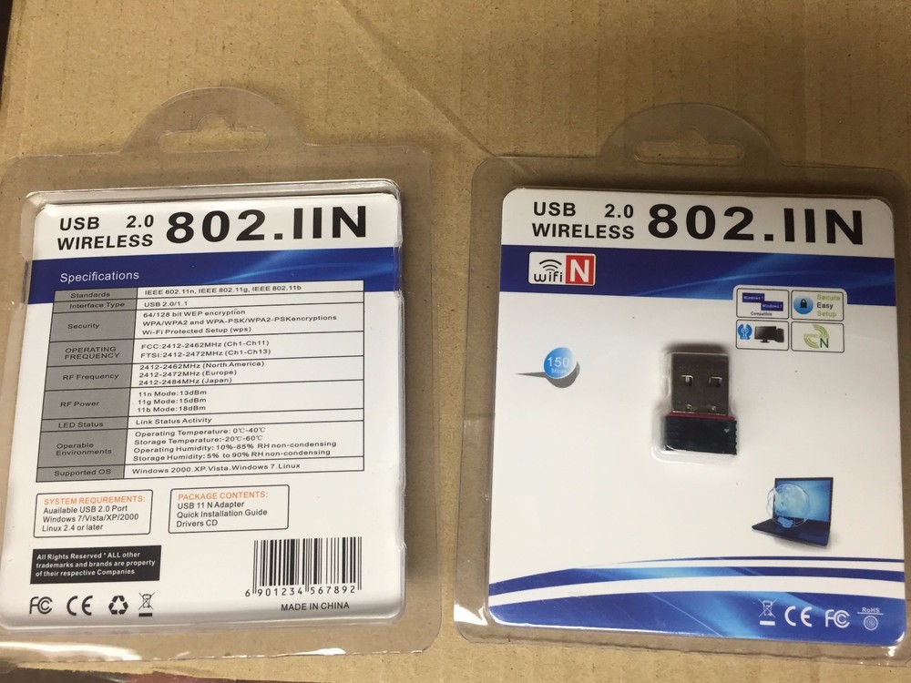 Mini / micro Wireless N 150mbps USB Wifi Adapter LAN Network Adapter 802.11n/g/b
