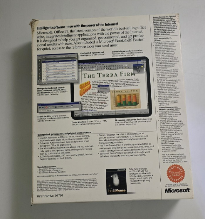 Michrosoft Office 97 upgrade 103