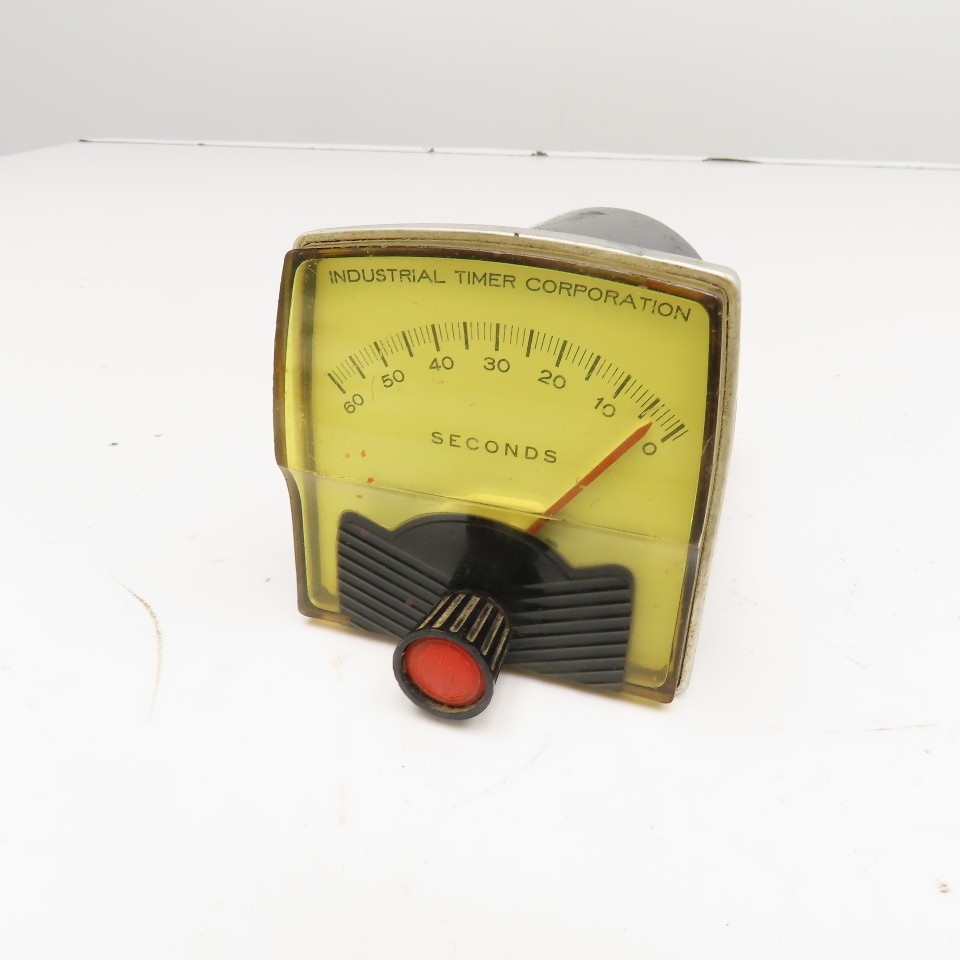 Industrial Timer MTD 60SEC 115V 60Hz 0-60 Second 1 Minute Timer