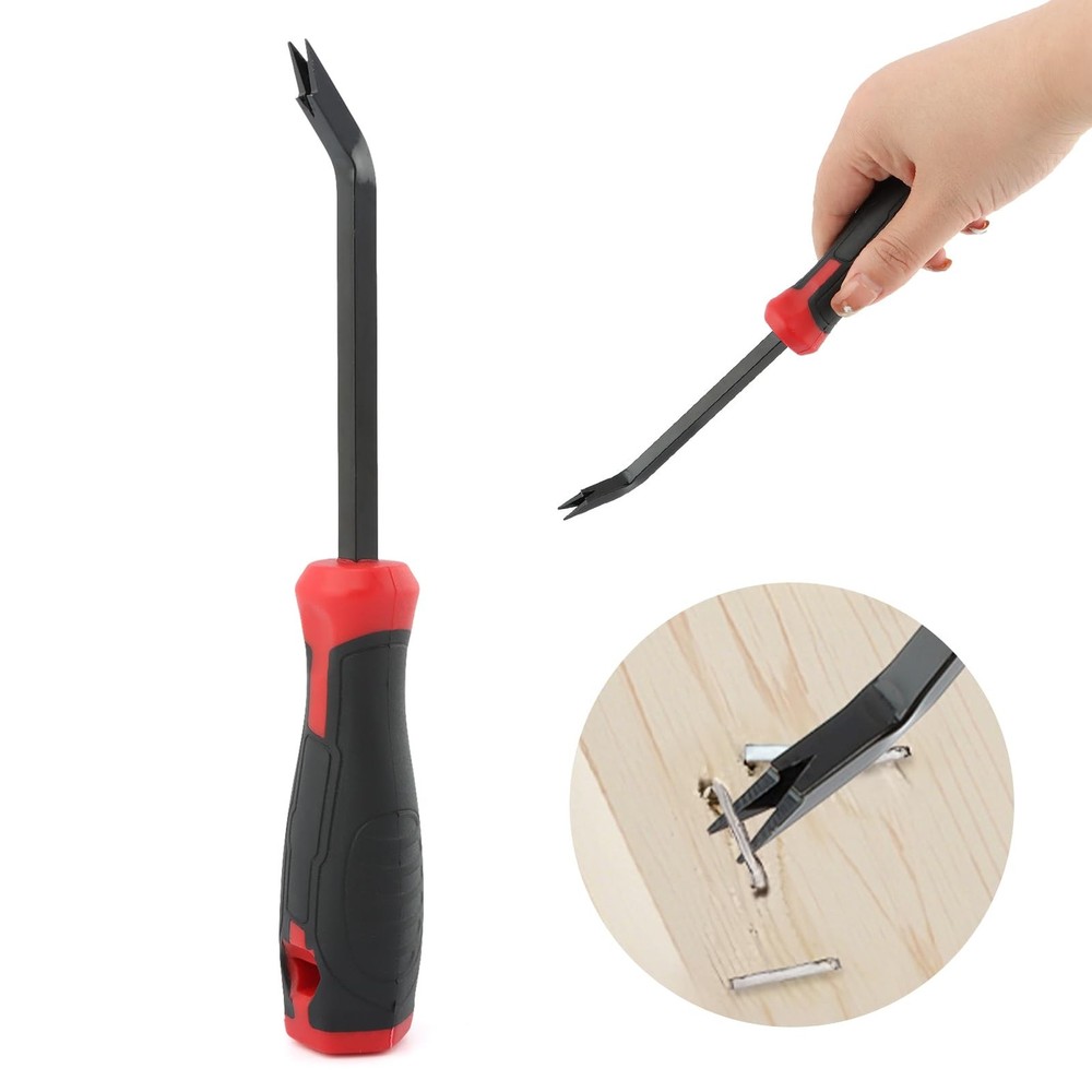 Staple Remover Puller Ergonomic Handle Nail Puller for Carpet Wood Flooring