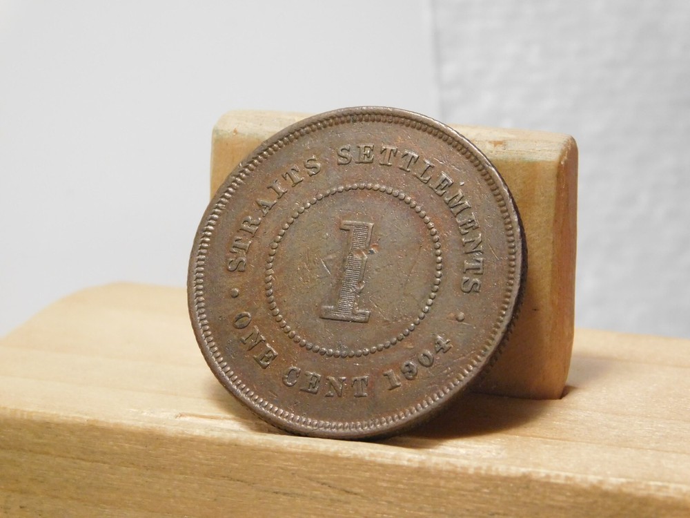 Straits Settlements, 1904, one cent, Edward VII