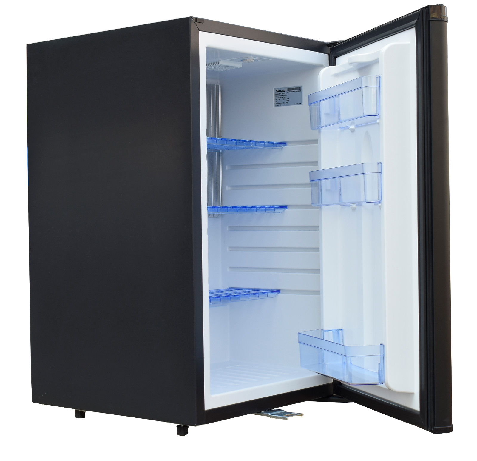 1.7 CU FT Mini Refrigerator 12V RV Semi Truck Fridge AC DC Compact Silent Cooler