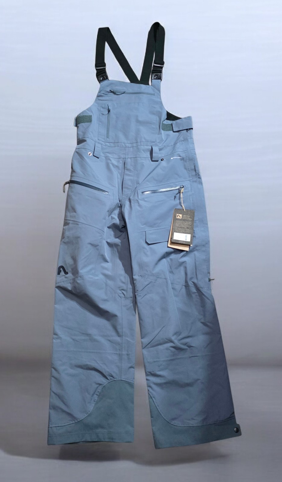 New Flylow Firebird Freeride Ski Snowboard Bib - Waterproof- Men's Size Large