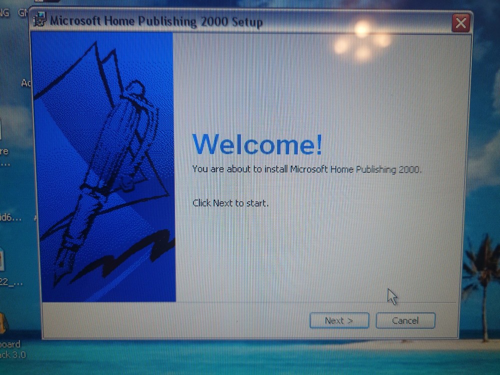 Microsoft Home Publishing 2000 - 3 Disc Set - Genuine CD-ROM