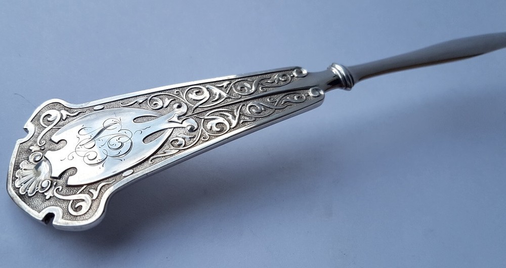 Rare!!! Set Spoon + Fork J.E. Galdwell & Co Silver K226
