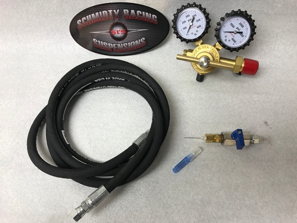 Nitrogen Regulator w/ Motion-Pro style Needle Fill Tool Shock Arctic Fox Ohlins