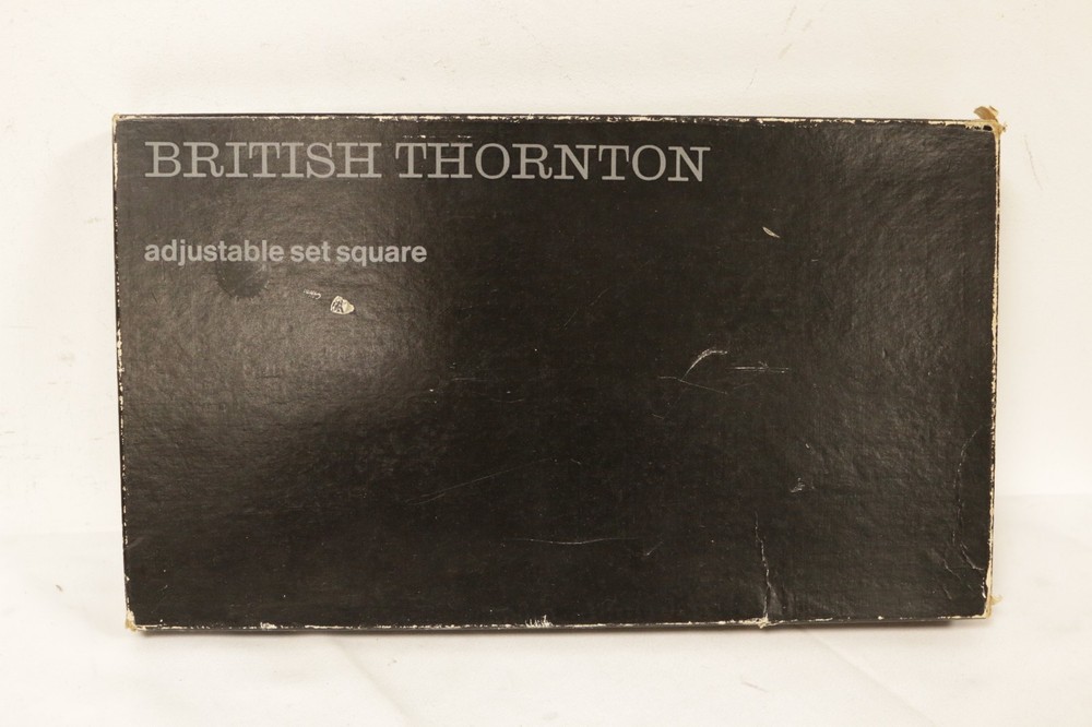 British Thornton Adjustable Set Squares Drafting Compass Rotring Tech Drawing