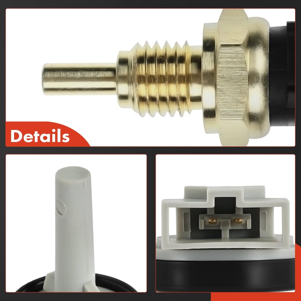 A-Premium Engine Coolant Temperature Sensor Compatible with Acura CL...