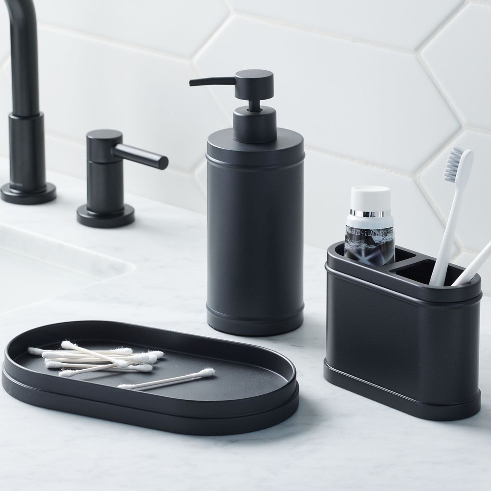 Better Homes & Gardens Black Metal Accessory Tray