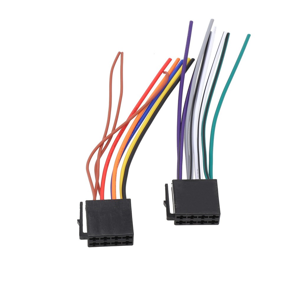 Reliable ISO Wiring Harness Adapter Quick Install Wear Resistant Material
