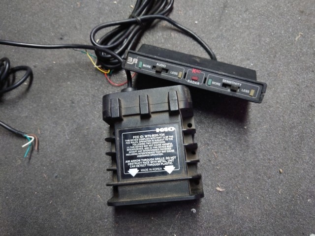 K40 Front And Rear Radar Detector With Control Box