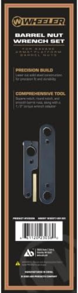 Wheeler Savage Barrel Wrench - Installation Tool