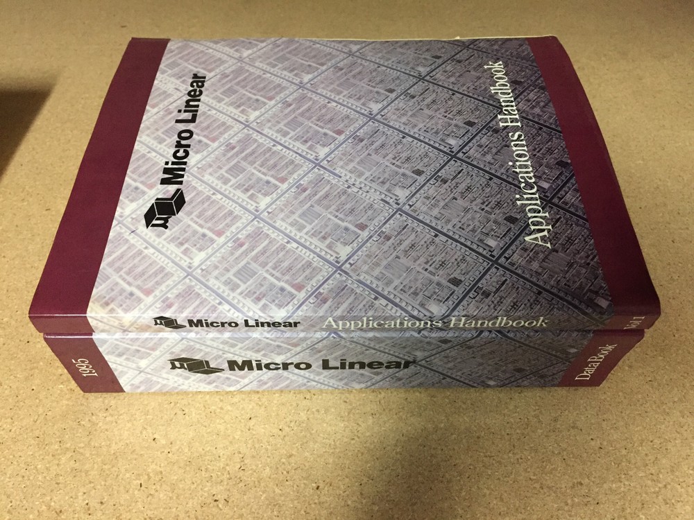 Data Book = Micro Linear Semiconductor Products and Applications Handbook 1995 =