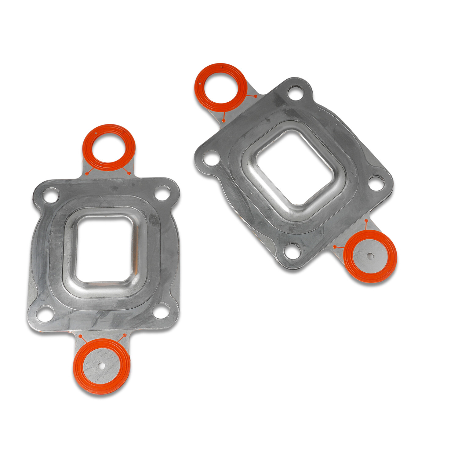 2 x Exhaust Elbow Riser Dry Joint Gasket Restricted Flow MerCruiser 27-864547A02