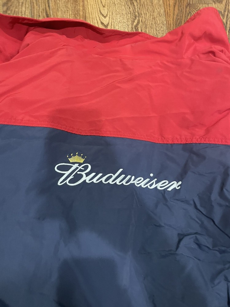 3XL Budweiser Outer Shell Jacket Distributor Coat Bud Light NLHB
