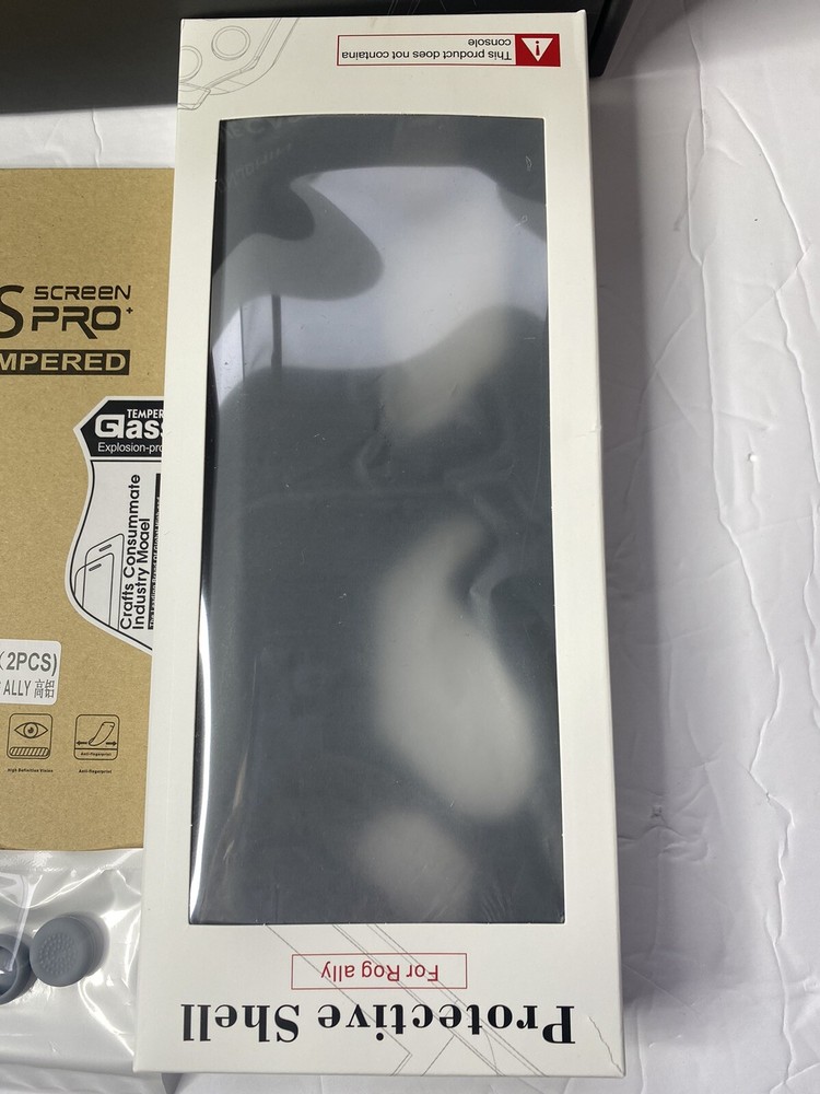 Protective Case with Kickstand+2 Pack Screen Protector+ 4 Joystick Protectors.