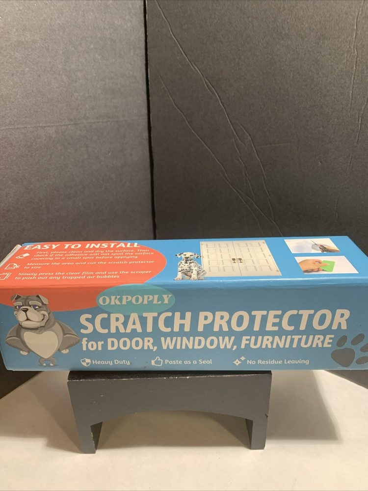 Okpoply Door Protector from Dog Scratching ~ New In Box