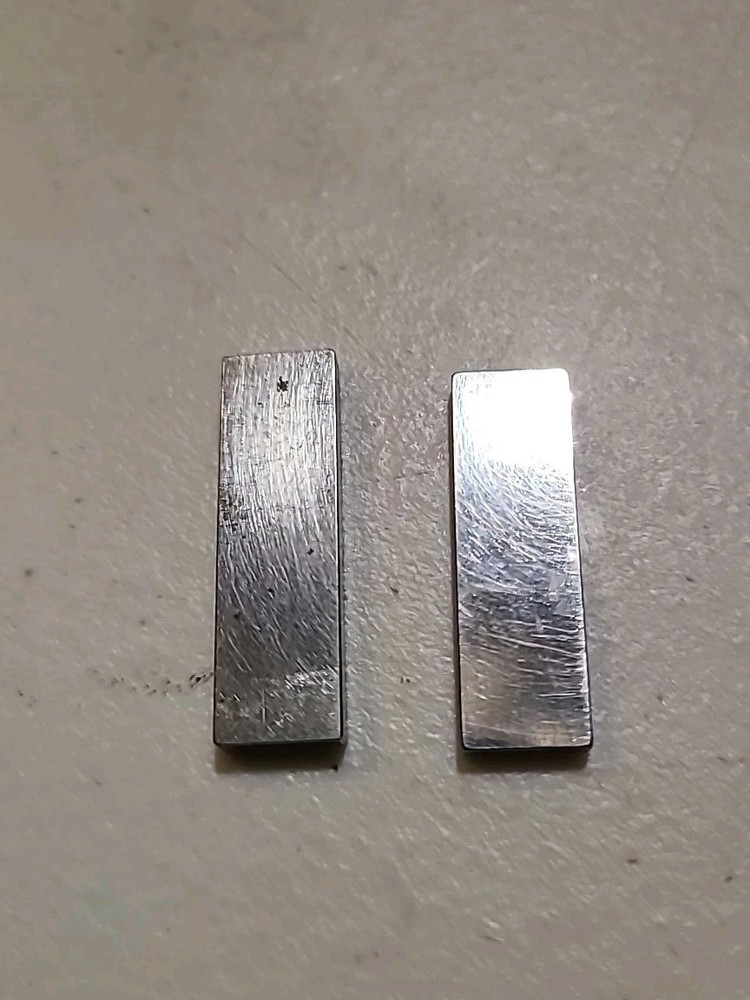 .125 .1305 Rectangular Steel Gage Block. WEBBER