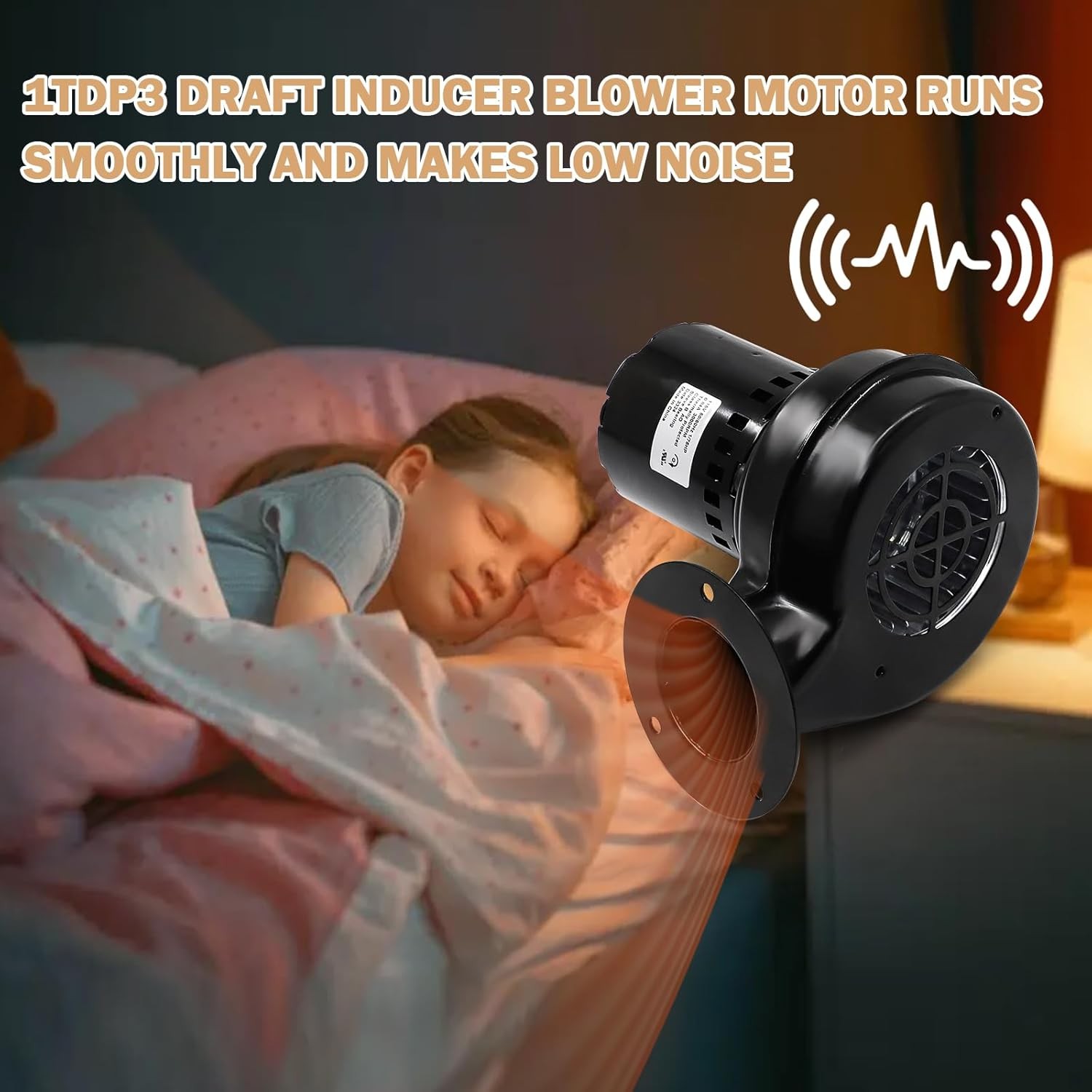 For Dayton 1TDP3, Fasco 4C443, 7021-4931, 50748-D500 Draft Inducer Blower Motor