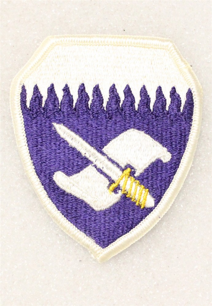 Army Patch 4656 - Civil Affairs School - merrowed edge