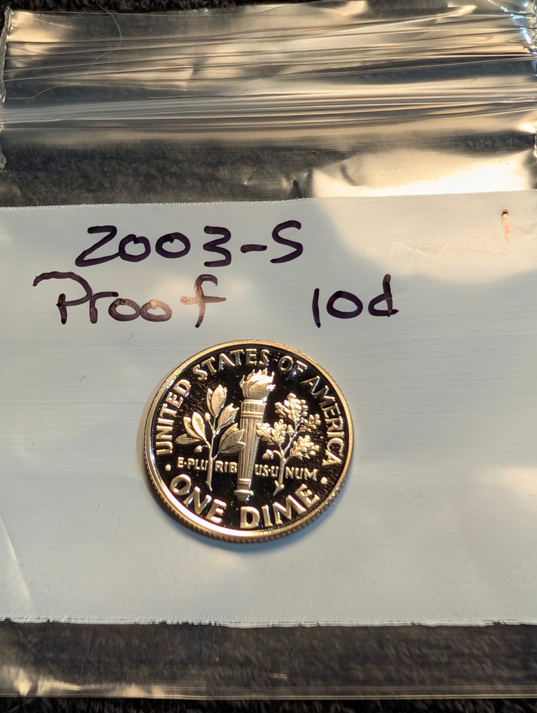 2003 S Proof Roosevelt Dime ** From Proof Set **