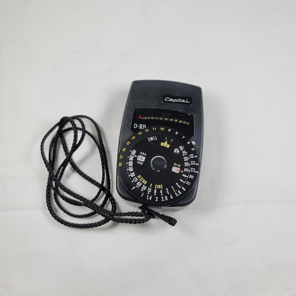 Vintage Capital Super Sensitive Electronic Exposure Meter Model D-III -Working