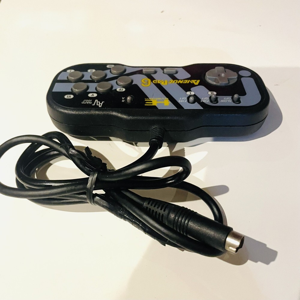 【Set of 2】 PC Engine 6 button Controller Avenue Pad 6 PCE HE system Control Pad
