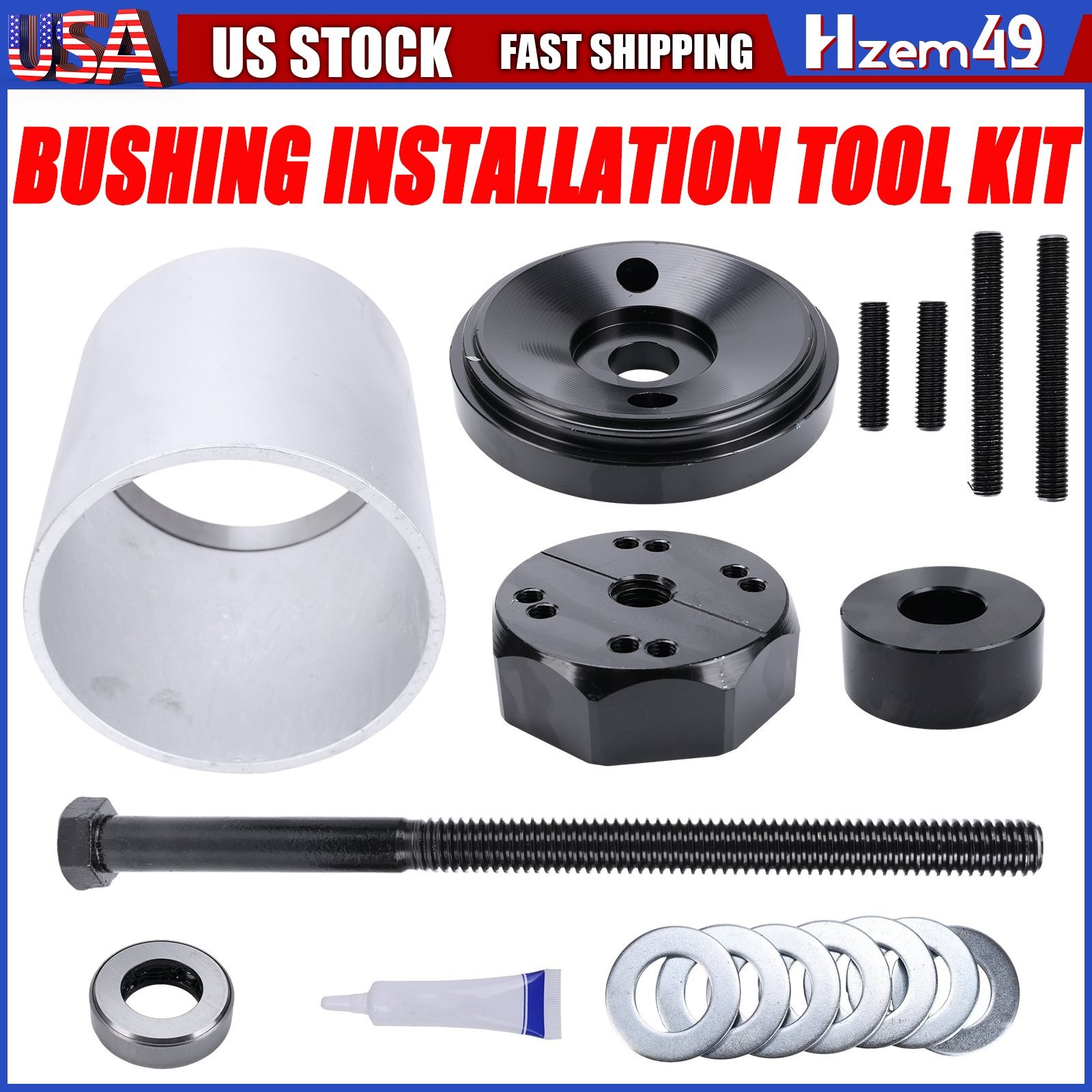 Bushing Installation Tool Kit S21307 For Hendrickson Turner Intraax Wide Bushing